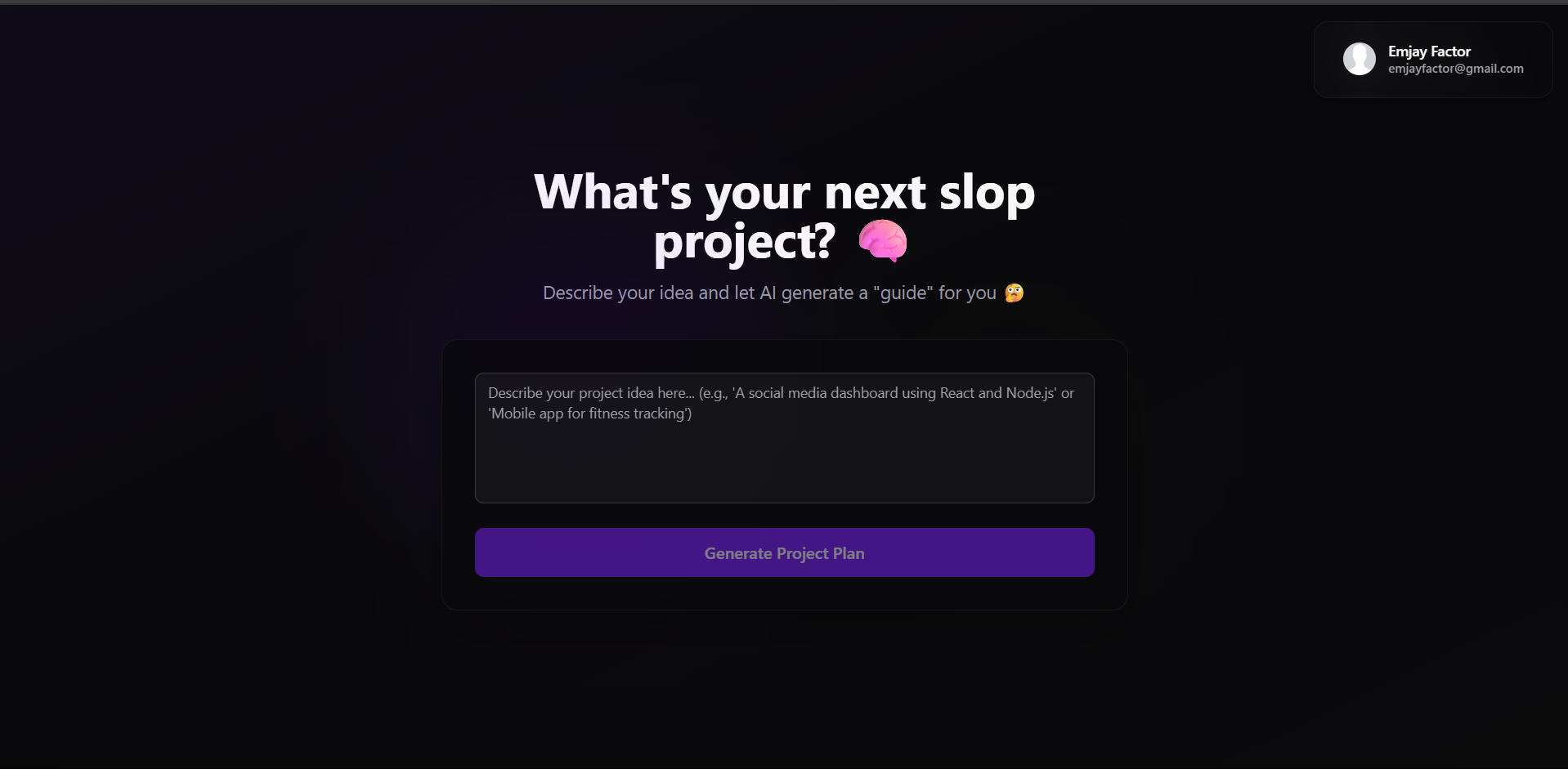 What is your next AI Slop Project?
